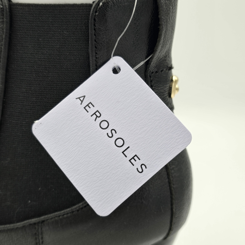 NWT AEROSOLES Lido Mid-Calf Pull-On Heeled Booties, Women's 11M - Picture 4 of 16